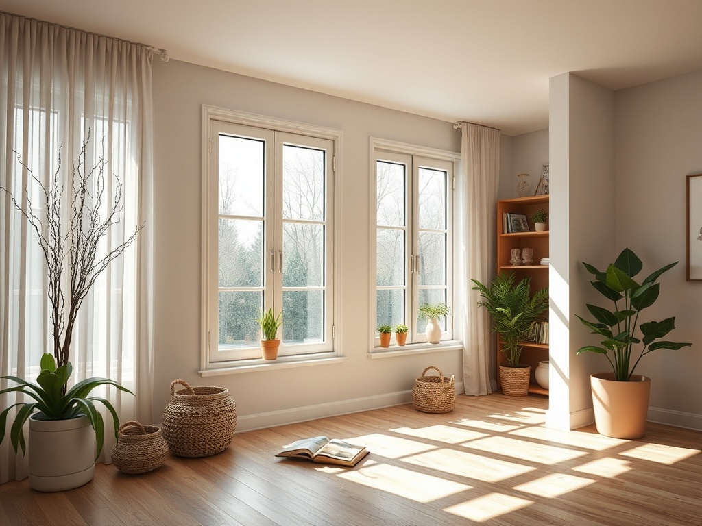 ТРИАСК | Установка окон с климат-клапаном в загородном доме ТРИАСК | Установка окон с климат-клапаном в загородном доме