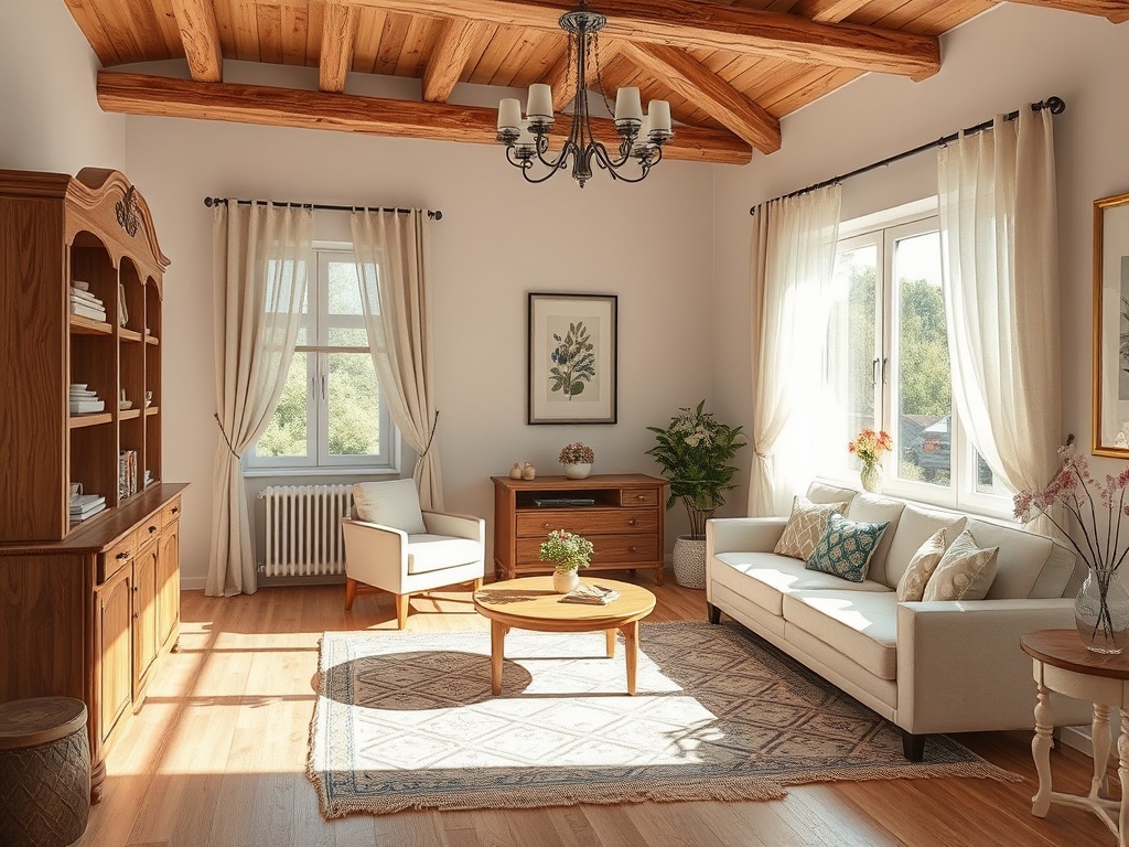 ТРИАСК | Дом из клееного бруса в стиле кантри